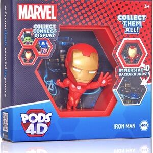 NWT WOW! PODS 4D Marvel Iron Man Toys - Unique Connectable & Collectable Figure